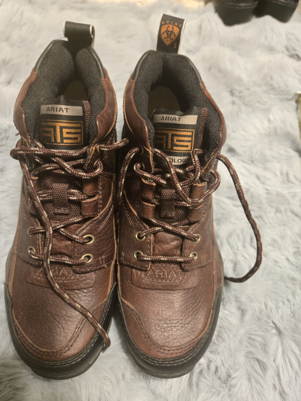 Ariat Terrain Leather Trail Riding Hiking Boots 5.5B